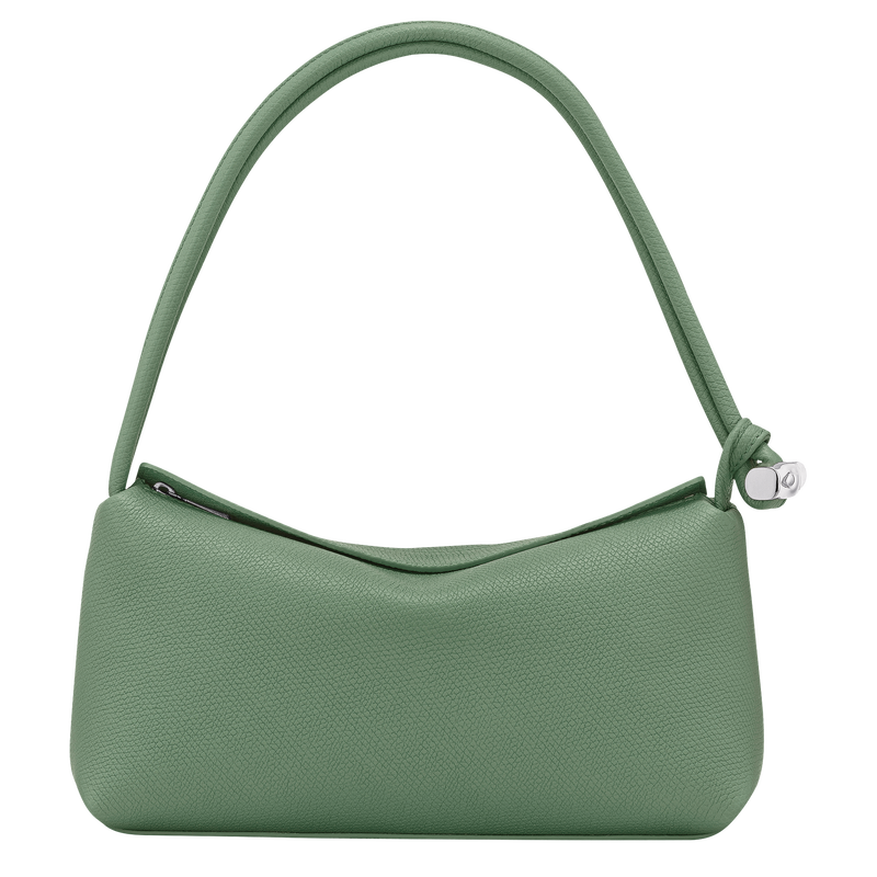 M LE ROSEAU SHOULDER BAG Leather - Oregano
