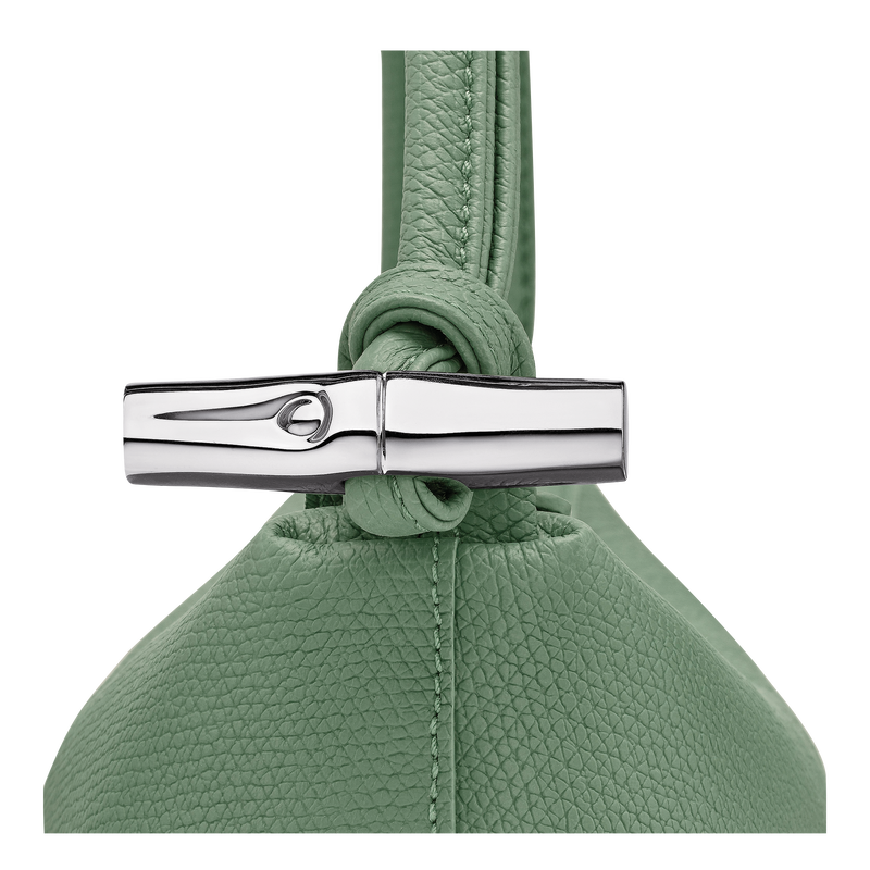 M LE ROSEAU SHOULDER BAG Leather - Oregano