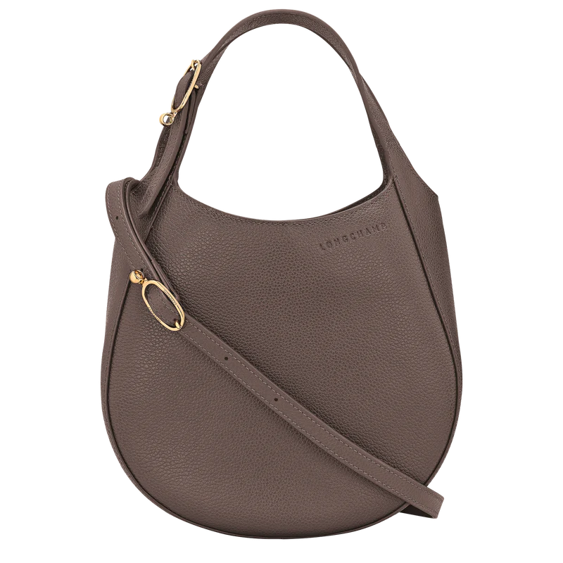 S LE FOULONNÉ HANDBAG Leather - Taupe