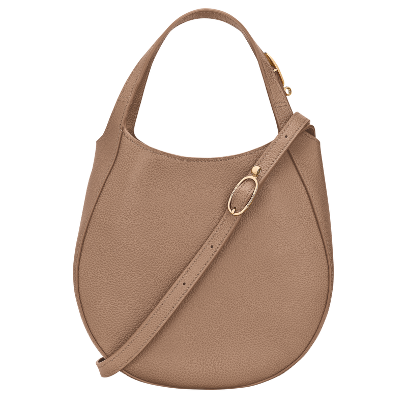 S LE FOULONNÉ HANDBAG Leather - Biscuit