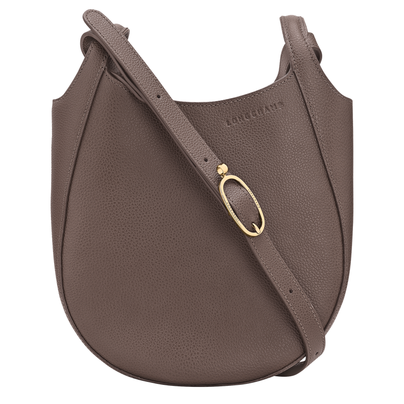 S LE FOULONNÉ SHOULDER BAG Leather - Taupe