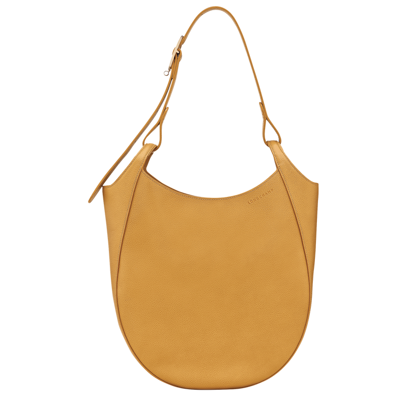 L LE FOULONNÉ SHOULDER BAG Leather - Nutmeg