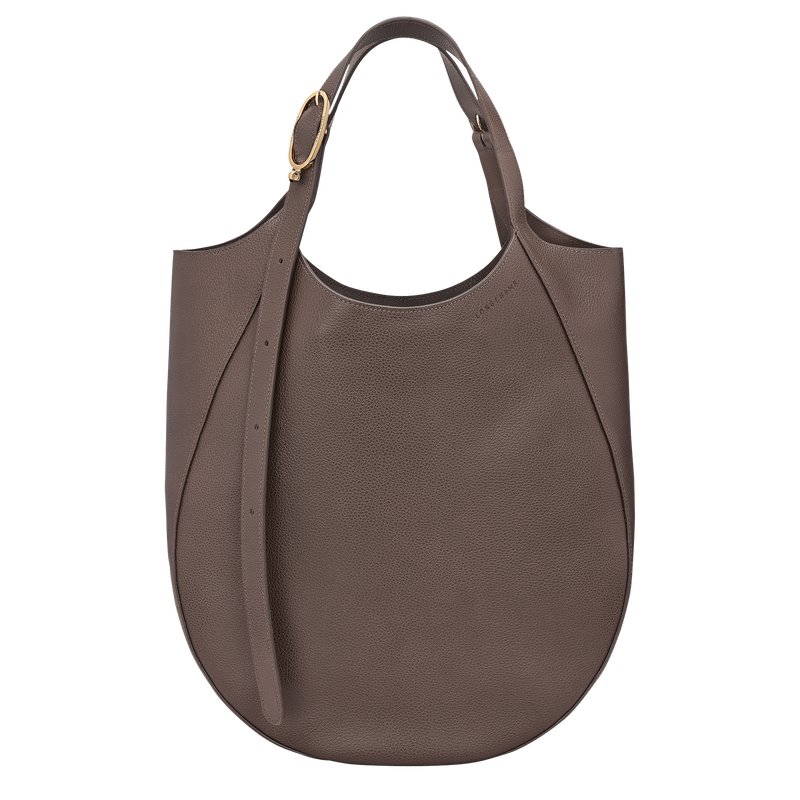 LE FOULONNÉ XL TOTE BAG Leather - Taupe