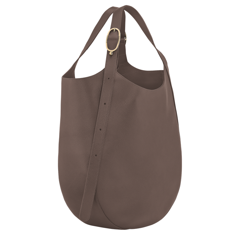 LE FOULONNÉ XL TOTE BAG Leather - Taupe