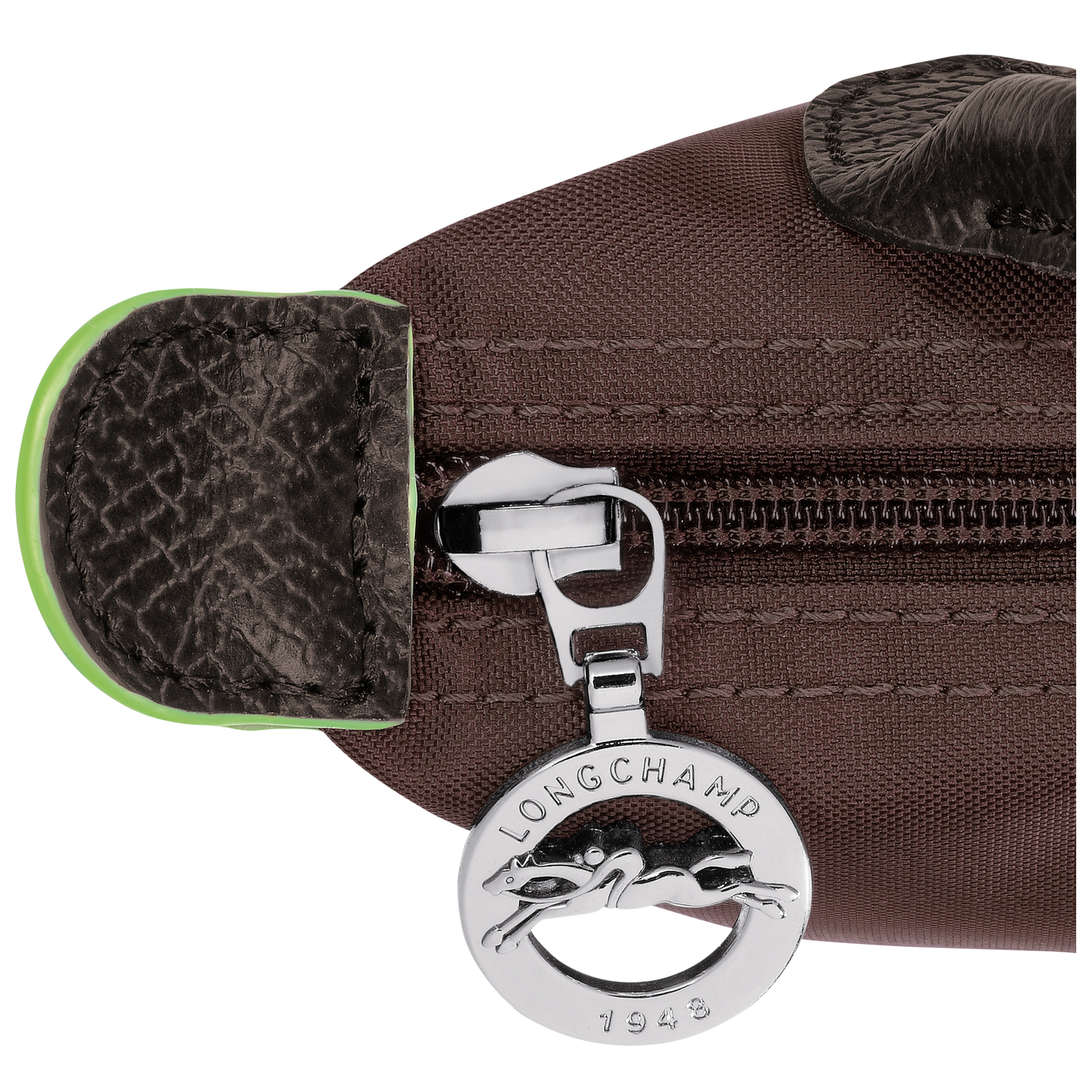 Le Pliage Green Pouch with handle