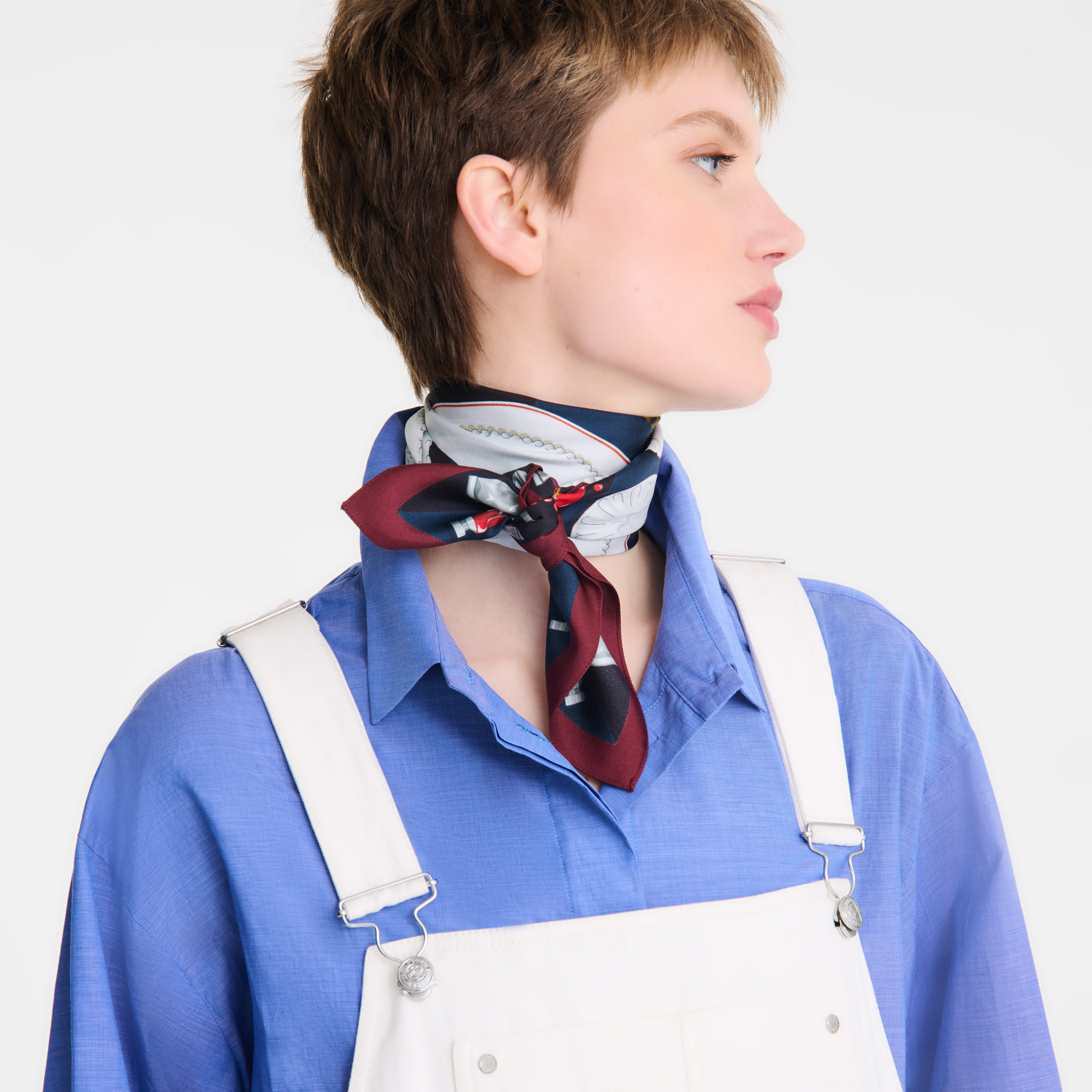 Palette d'Artiste  Silk scarf 70