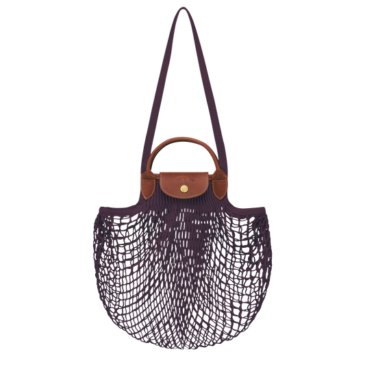 Le Pliage Filet  Eggplant Mesh bag L 