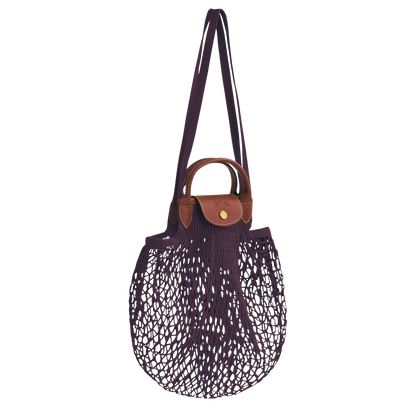 Le Pliage Filet  Eggplant Mesh bag L 