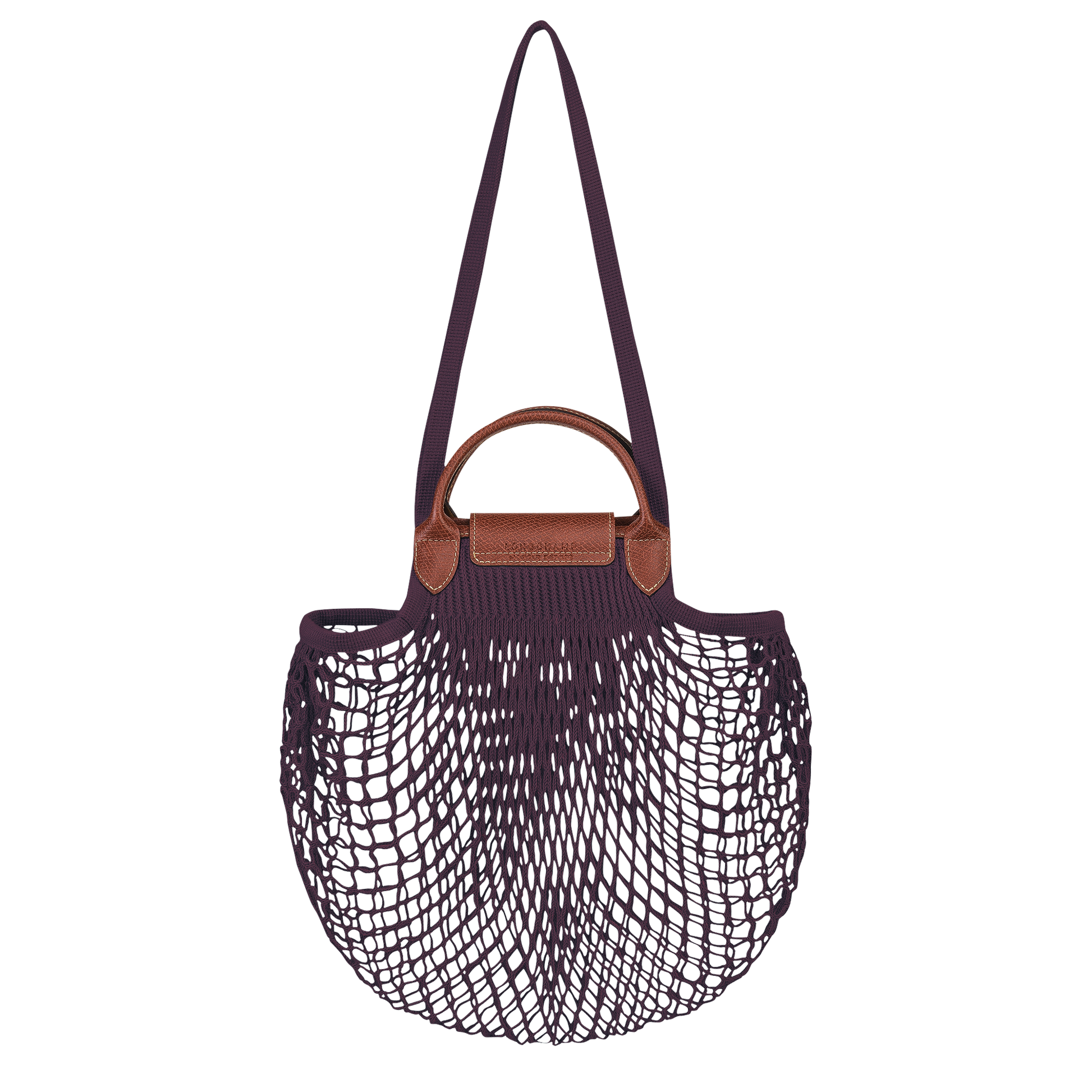 Le Pliage Filet  Eggplant Mesh bag L 