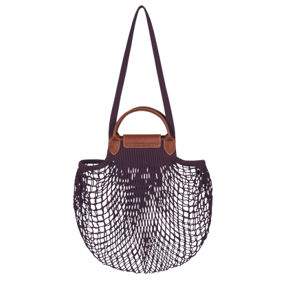 Le Pliage Filet  Eggplant Mesh bag L 