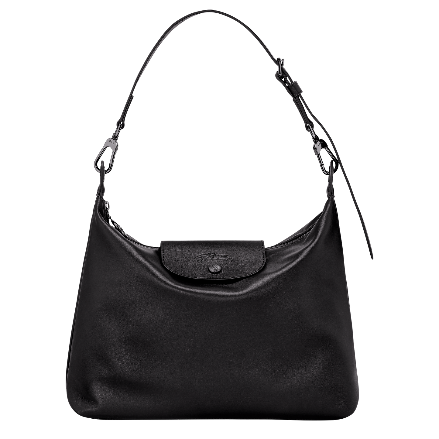Le Pliage Xtra  Black Hobo bag L 