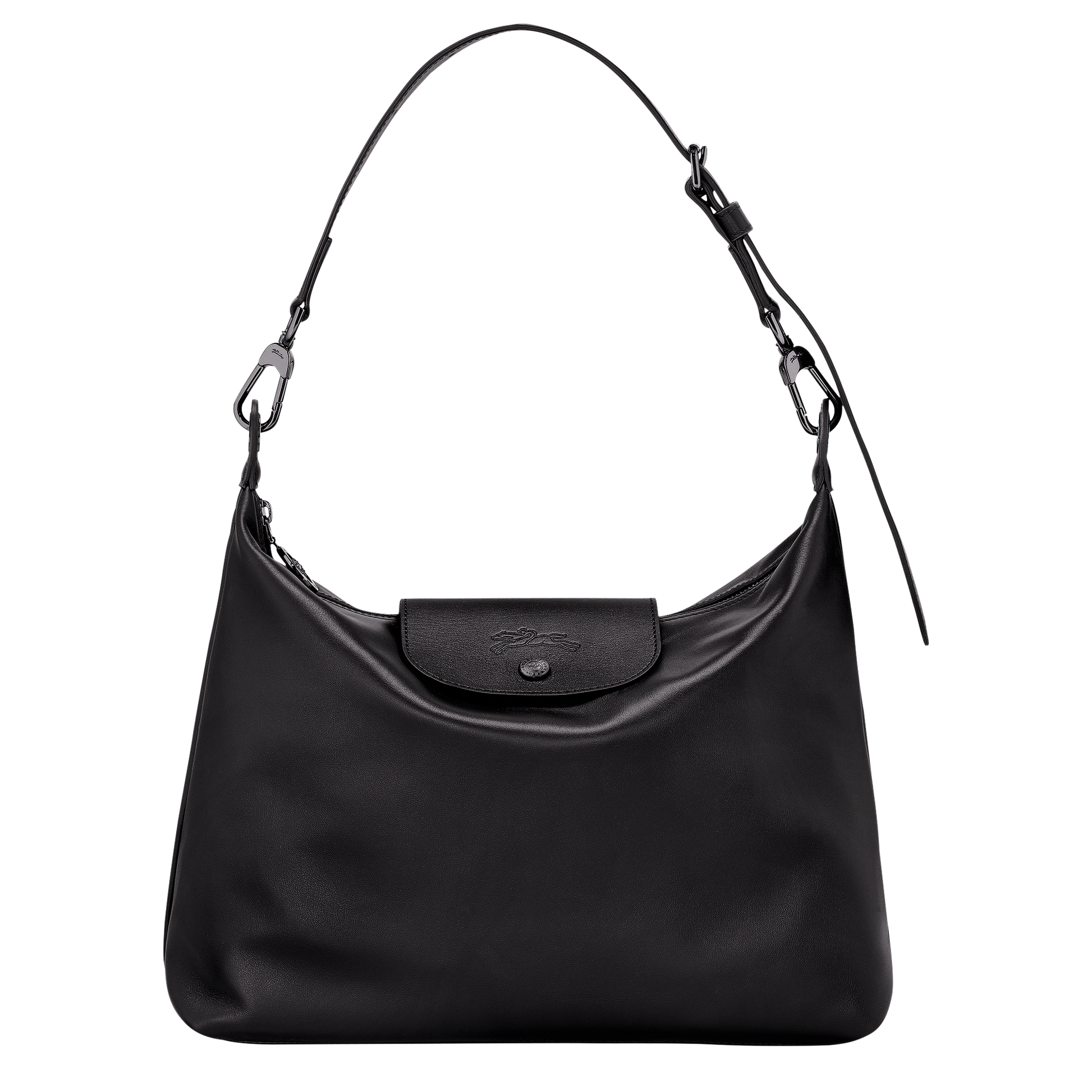 Le Pliage Xtra  Black Hobo bag L 