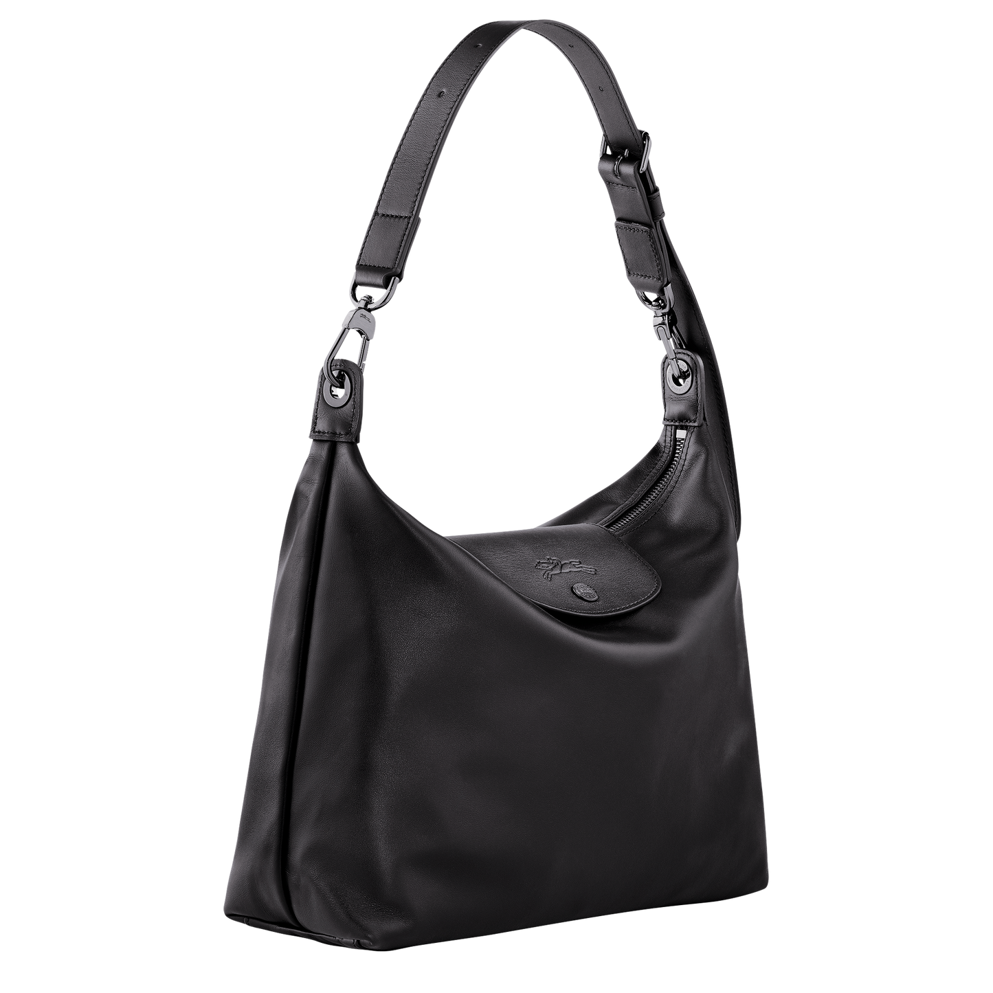 Le Pliage Xtra  Black Hobo bag L 