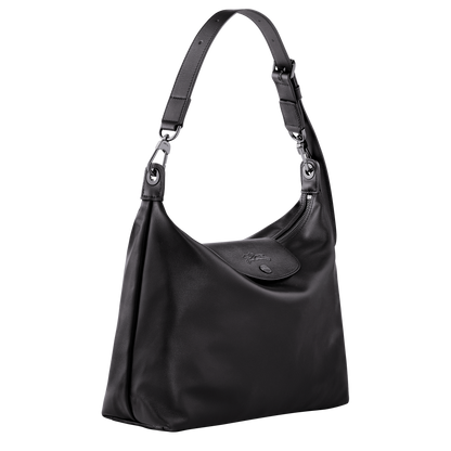Le Pliage Xtra  Black Hobo bag L 