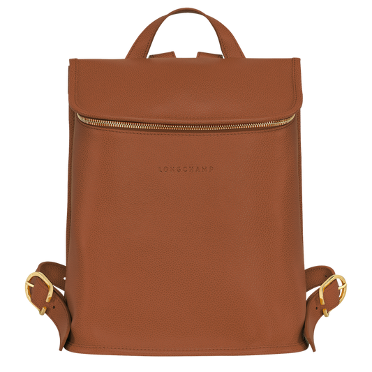 THE FOULONNÉ BACKPACK Leather - Caramel