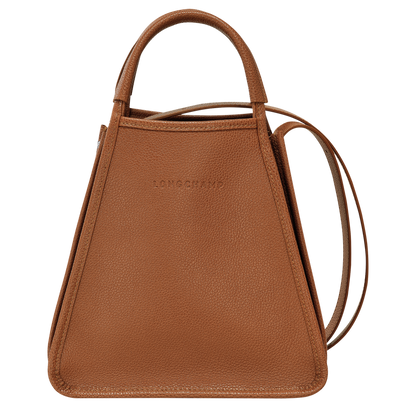 S LE FOULONNÉ HANDBAG Leather - Caramel