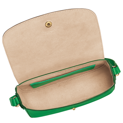 S ÉPURE SHOULDER BAG Leather - Green