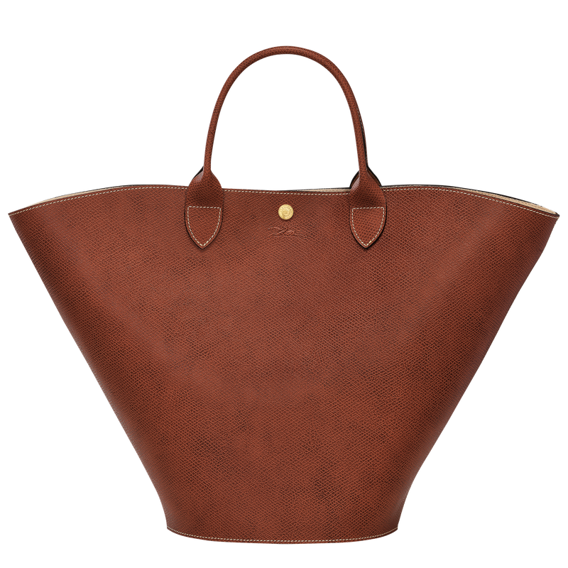 XL ÉPURE TOTE BAG Leather - Brown