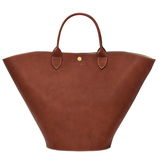 XL ÉPURE TOTE BAG Leather - Brown