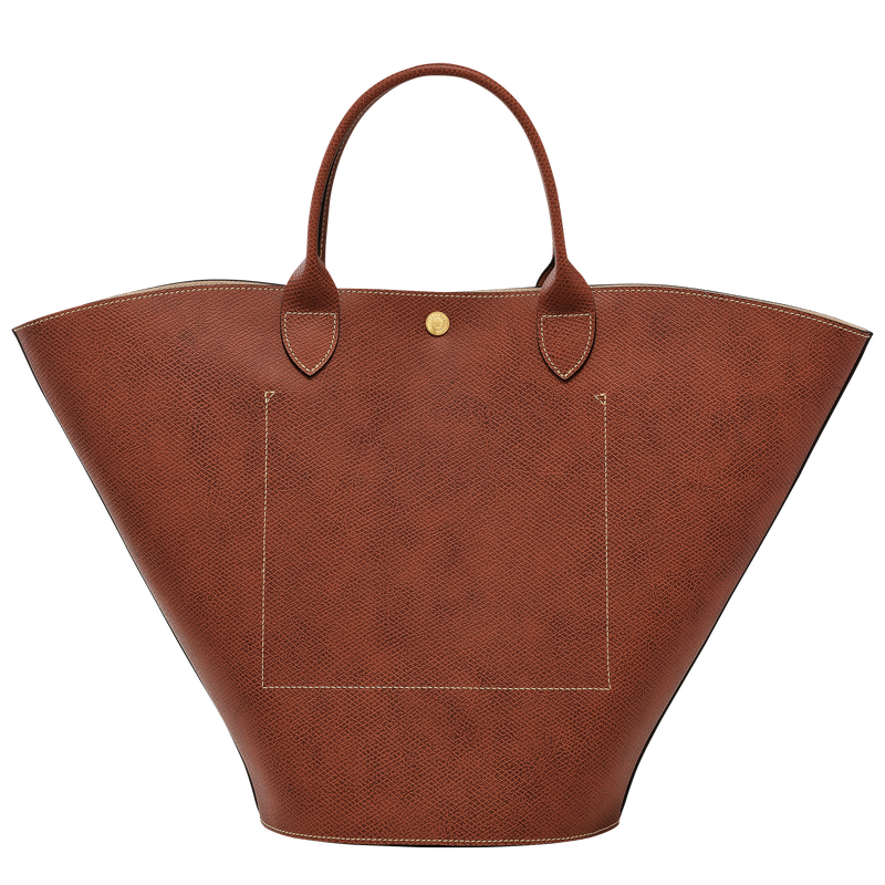 XL ÉPURE TOTE BAG Leather - Brown