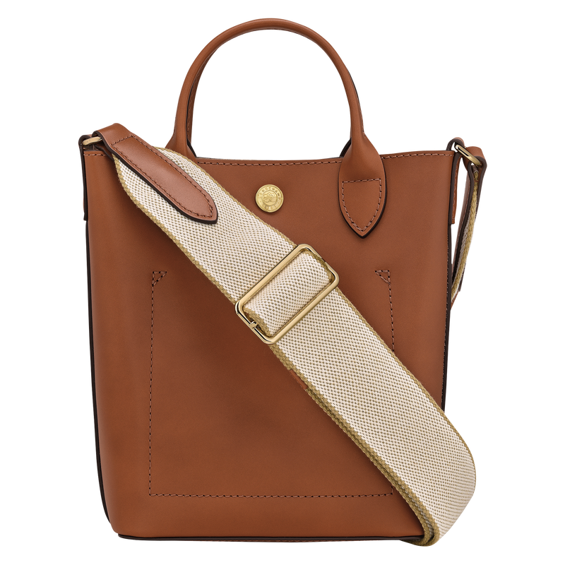 XS ÉPURE TOTE BAG Leather - Cognac