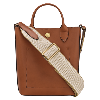 XS ÉPURE TOTE BAG Leather - Cognac