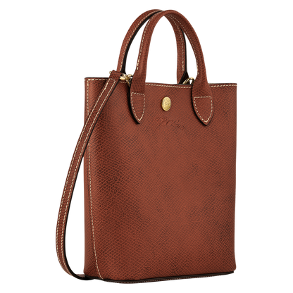 XS ÉPURE TOTE BAG Leather - Brown