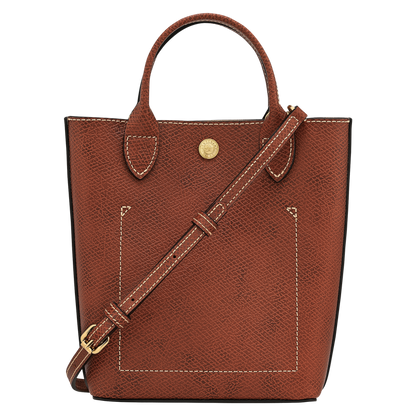 XS ÉPURE TOTE BAG Leather - Brown