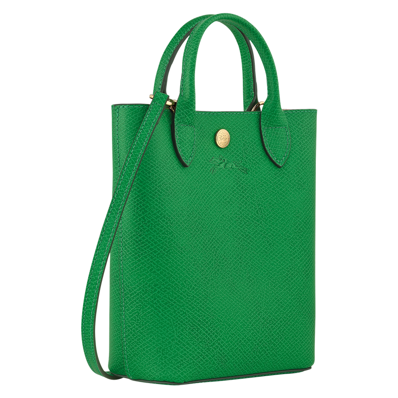 XS ÉPURE TOTE BAG Leather - Green