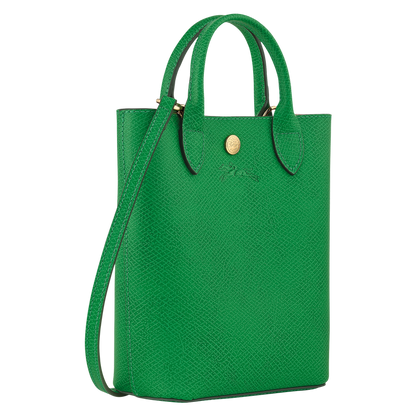 XS ÉPURE TOTE BAG Leather - Green