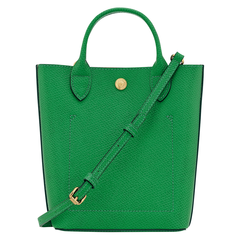 XS ÉPURE TOTE BAG Leather - Green