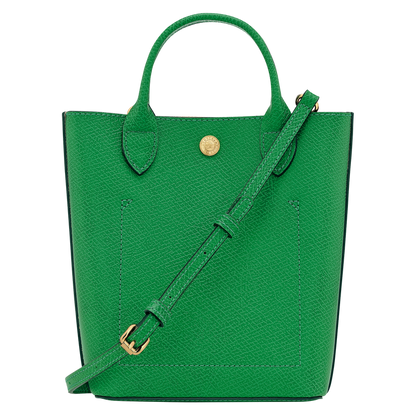 XS ÉPURE TOTE BAG Leather - Green