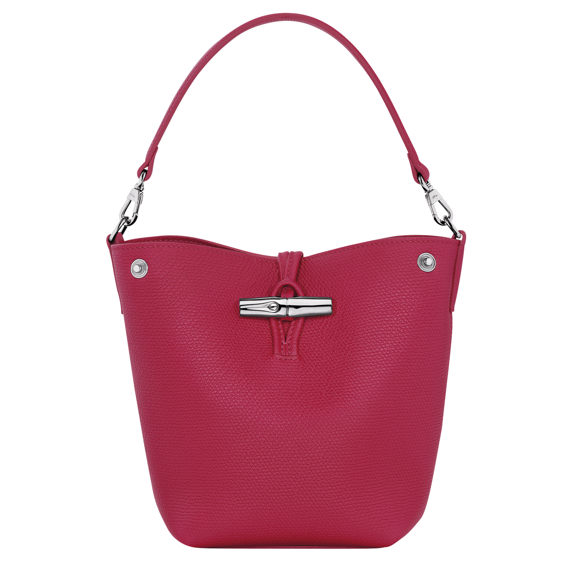 Le Roseau  Beetroot Bucket bag XS 