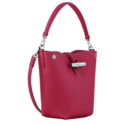 Le Roseau  Beetroot Bucket bag XS 