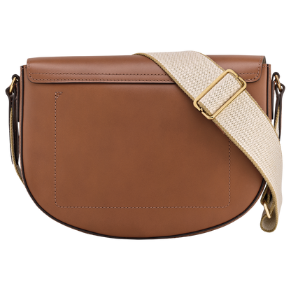 M ÉPURE SHOULDER BAG Leather - Cognac