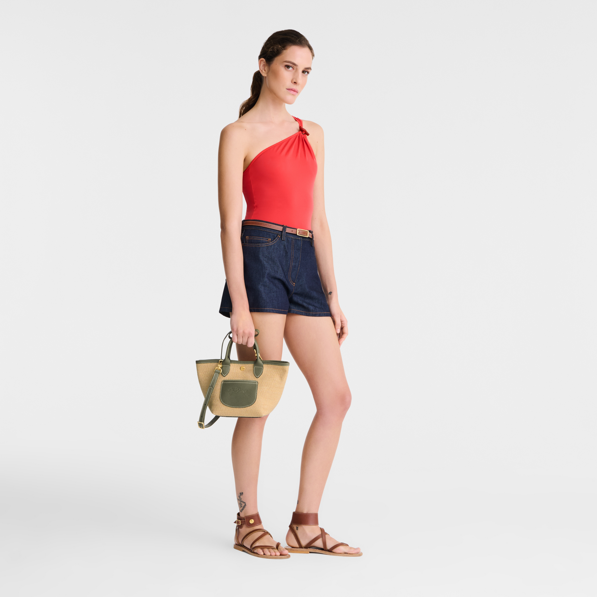 Le Pliage Collection  Artichoke Basket bag XS 