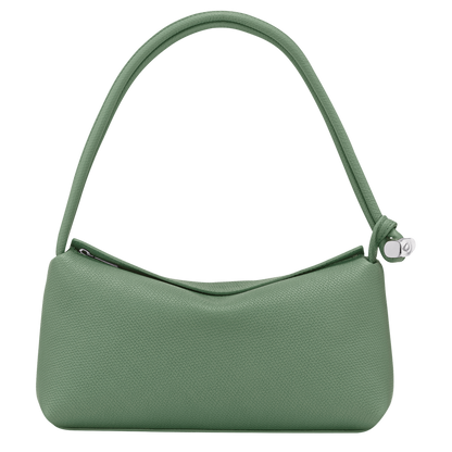 M LE ROSEAU SHOULDER BAG Leather - Oregano