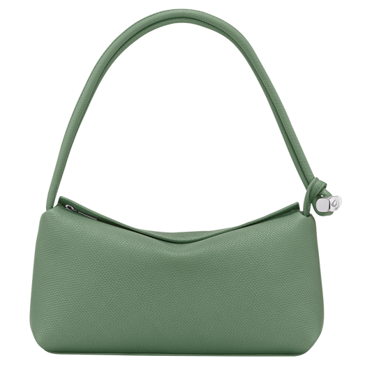 M LE ROSEAU SHOULDER BAG Leather - Oregano