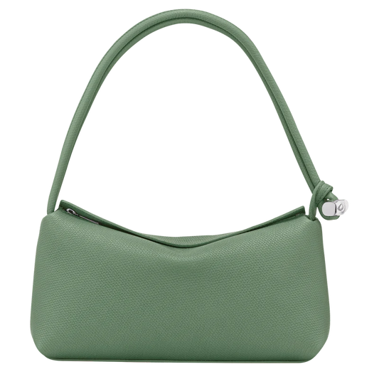 M LE ROSEAU SHOULDER BAG Leather - Oregano