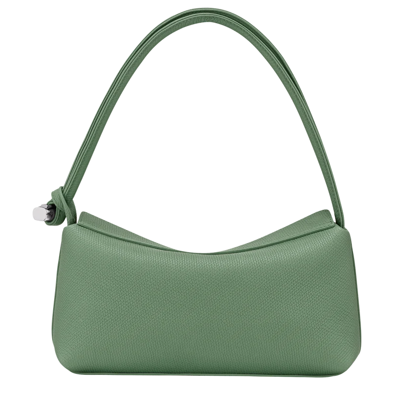 M LE ROSEAU SHOULDER BAG Leather - Oregano