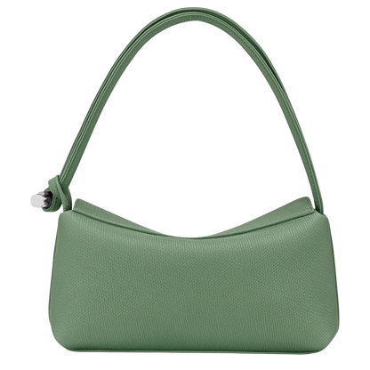 M LE ROSEAU SHOULDER BAG Leather - Oregano