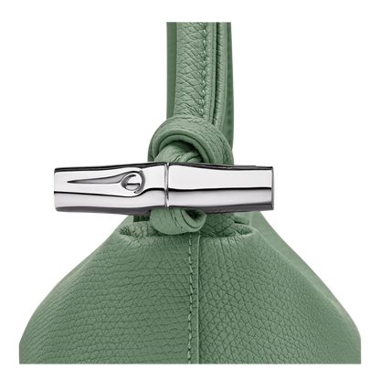 M LE ROSEAU SHOULDER BAG Leather - Oregano