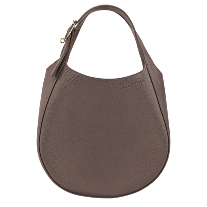 S LE FOULONNÉ HANDBAG Leather - Taupe