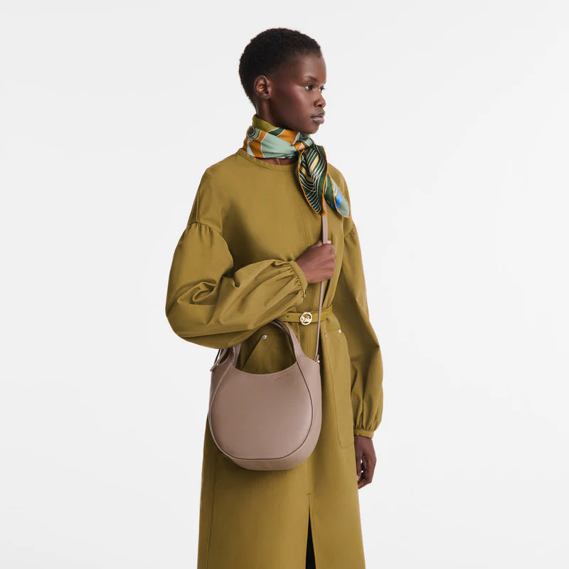 S LE FOULONNÉ HANDBAG Leather - Taupe