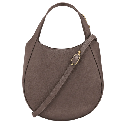 S LE FOULONNÉ HANDBAG Leather - Taupe