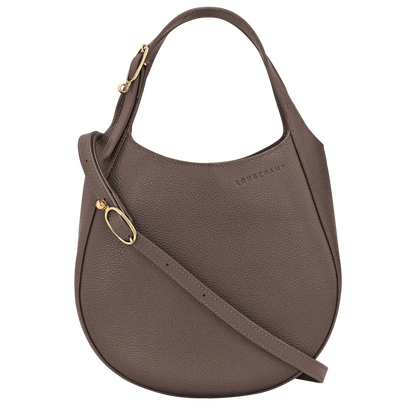 S LE FOULONNÉ HANDBAG Leather - Taupe