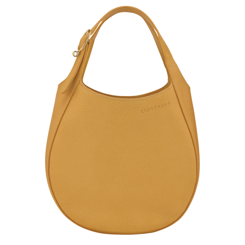 S LE FOULONNÉ HANDBAG Leather - Nutmeg