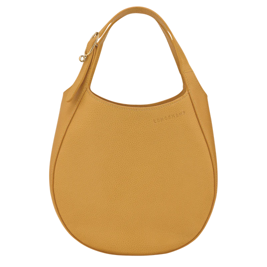 S LE FOULONNÉ HANDBAG Leather - Nutmeg