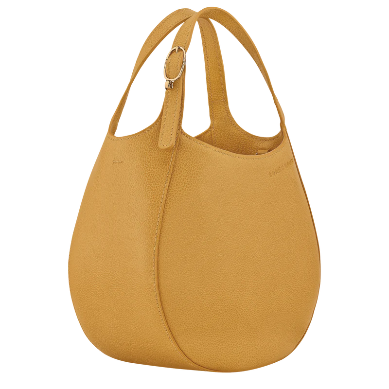 S LE FOULONNÉ HANDBAG Leather - Nutmeg