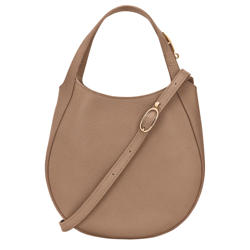 S LE FOULONNÉ HANDBAG Leather - Biscuit